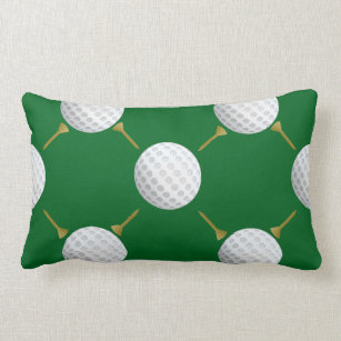 緑のカスタマイズ可能なゴルフ・ボールそしてティー ランバークッション