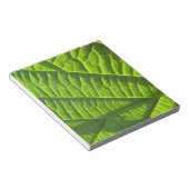 緑のカッコいい葉書 ノートパッド (アングル)