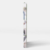 緑のカップル名3枚の写真カスタムPhone Case iPhoneケース (左側面)