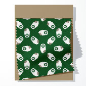 緑のカップ ファブリック