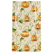 緑のカボチャとオレンジ色の感謝的な葉パンプキ