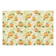 緑のカボチャとオレンジ色の感謝的な葉パンプキ