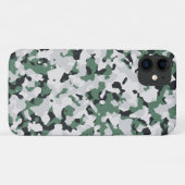 緑のカモフラージュ柄 Case-Mate iPhoneケース (裏面(横))