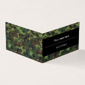 緑のカモフラージュ, カモフラージュ, 軍, 陸軍 名刺 (外部)