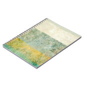 緑のカラフルの紙のデザイン ノートブック (左側)