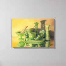 「緑のガラス製品」