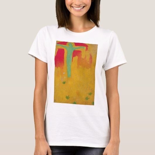 緑のキリスト1890年 Tシャツ (正面)