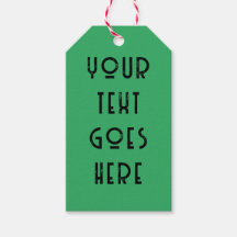 緑のギフトラベル変更テキストはこちらギフトラベル