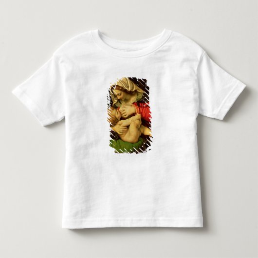 緑のクッション1507-10年のヴァージン トドラーTシャツ (正面)