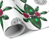 緑のクモ ラッピングペーパー (ロールコーナー)