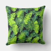 緑のクラスタ離れ クッション (裏面)