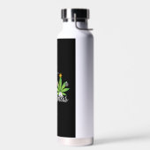 緑のクリスマスウィードシャツ ウォーターボトル (左面)