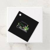 緑のクリスマスウィードシャツ フェイバータグ (インサイチュ)