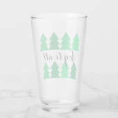 緑のクリスマスツリーが楽しめる、かわいい列|過去記事 タンブラーグラス (裏面)