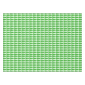 緑のクリスマスツリーの休日のテーブルクロス テーブルクロス (正面(横))