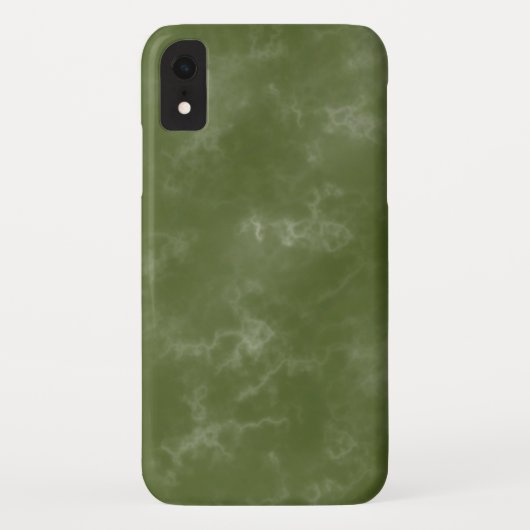 緑のクールMarbled IPhone XRケース Case-Mate iPhoneケース (裏面)