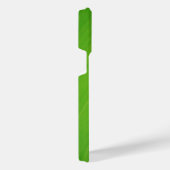 緑のグラデーションバナナの葉のテクスチャパターン名 iPhoneケース (右側面)