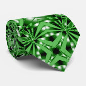 緑のグラデーション塗りつぶし透視投影スケッチ ネクタイ (ロール)