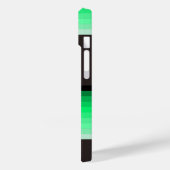 緑のグラデーション：ミニマルモダンリストアート Case-Mate iPhoneケース (裏面 / 左)