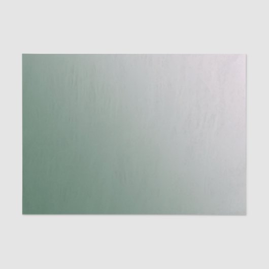 緑のグラデーション 薄葉紙 (正面)