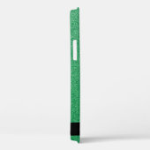 緑のグリッター、グリッターの背景、名前 Case-Mate iPhoneケース (裏面 / 右)