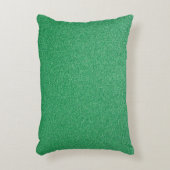 緑のグリッター、輝き、グリッターの背景 アクセントクッション (正面(垂直))