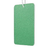 緑のグリッター、輝き、グリッターの背景 カーエアーフレッシュナー (左)