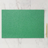緑のグリッター、輝き、グリッターの背景 ペーパーパッド (インサイチュ)