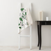 緑のグレーの女の子スポーツサッカーボール シェルパブランケット (インサイチュ)