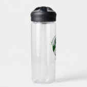 緑のグレーバレーボールチームの色の子供の名前 ウォーターボトル (正面)