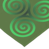 緑のケルトの三大骨格 ショートテーブルランナー (コーナー)