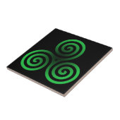 緑のケルトの三大骨格 タイル (側面)