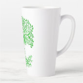 緑のケルトの木 カフェラテマグ (右)