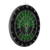 緑のケルトの木 ダーツボード (正面左)