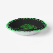 緑のケルトの木 ペーパーボウル (傾斜あり)