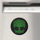 緑のケルトの木 マグネット (インサイチュ (食洗機))