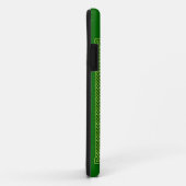 緑のケルト十字および雲 Case-Mate iPhoneケース (裏面/右)