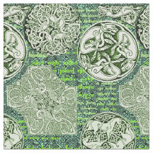 緑のケルト族犬そして馬