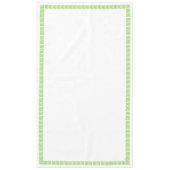 緑のケルト結び目模様60x104テーブルクロス テーブルクロス (正面)