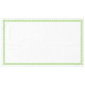 緑のケルト結び目模様60x104テーブルクロス テーブルクロス (正面(横))