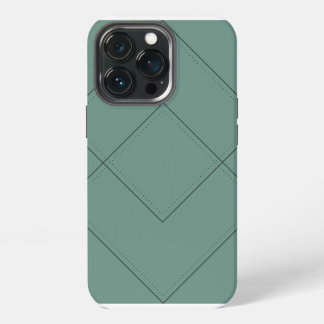 緑のケース(ジオメトリックデザイン) iPhone 13 PROケース