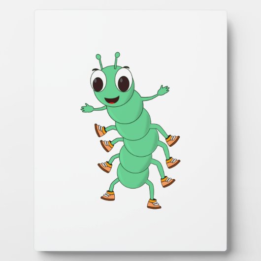 緑のケータピラー フォトプラーク (正面)