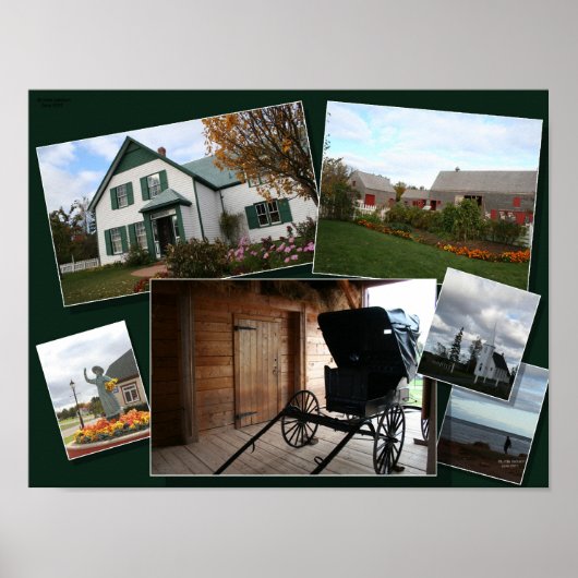 緑のゲーブルズのアンコラージュのポスター！ ポスター (正面)