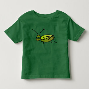 緑のコオロギの幼児のティー トドラーTシャツ