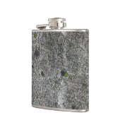 緑のコケとの花こう岩の灰色 フラスク (左)