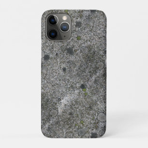 緑のコケのある花崗岩の灰色 iPhone 11 PROケース
