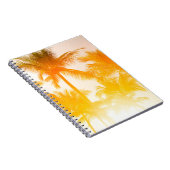 緑のココナツの木 ノートブック (右側)