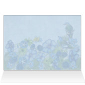 緑のコチョアの鳥と朝顔の庭 (内部横(上))