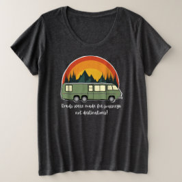 緑のコーチダークシャツロードが作られる プラスサイズTシャツ