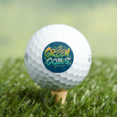 緑のゴール ゴルフボール (インサイチュ 木)
